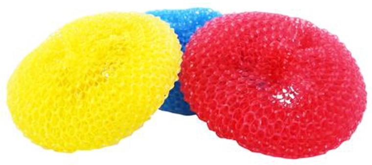 Burete sârmă din plastic TORO, 3 buc