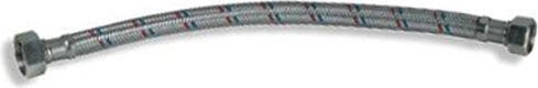 Furtun de conectare din inox M 3/4" x M 3/4", 80 cm