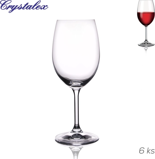 Pahare de vin Lara 0,45 l (6 buc)