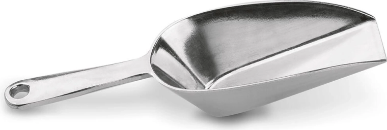 Lingură din aluminiu pentru produse vrac 17,5 cm
