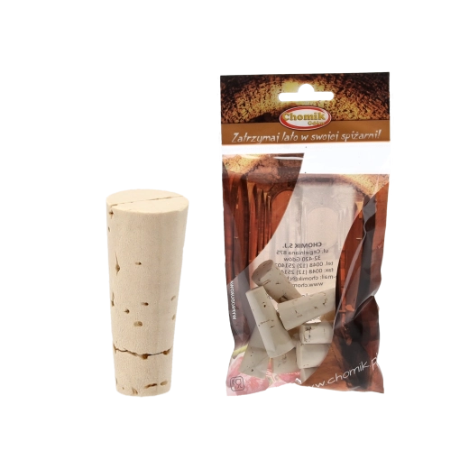 Set de dopuri ecologice din plută 15 mm (10 buc.)