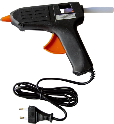 Pistol de lipit cu adeziv termic 40 W, diametrul bețișoarelor 12 mm
