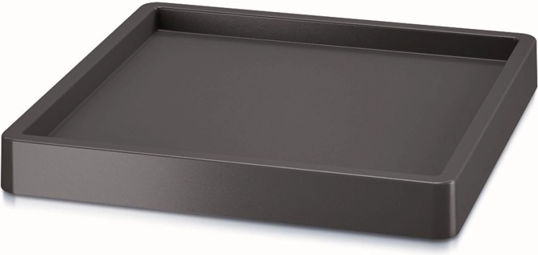 Suport mobil pătrat pentru ghivece Mobile Saucer Square 36,6 × 36,6 cm antracit