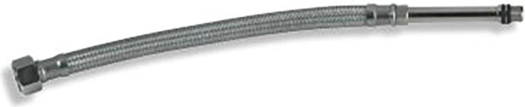 Furtun de alimentare din inox M10 × 3/8" cu adaptor, 50 cm