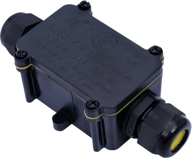 Cutie de conexiuni etanșă Solight IP68 pentru cabluri de 4–11 mm