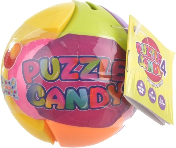 Bomboane într-o bilă puzzle cu jucărie 15 g