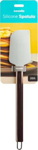Spatulă din silicon cu mâner din oțel inoxidabil