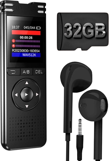 Dictafon digital ZD08 cu microSD 32 GB