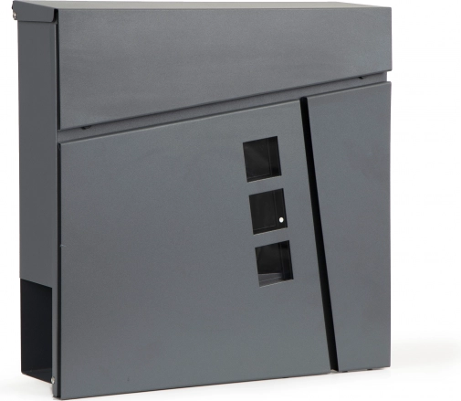 Cutie poștală cu suport pentru ziare