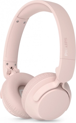 Căști wireless over-ear Philips, roz