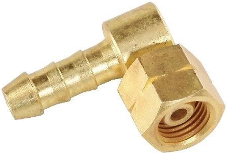 Racord cu piuliță G1/4"L pentru furtun de 8 mm, ramificație laterală la 90°