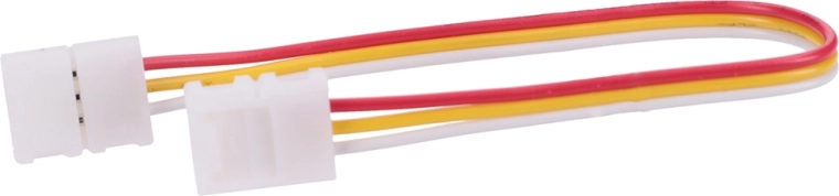 Conector flexibil de legătură Solight pentru benzi LED de 8 mm, cu 3 pini, 10 cm