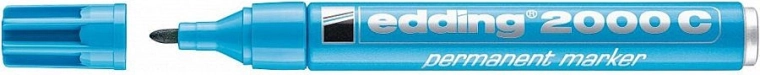 Marker permanent edding 2000 C albastru deschis