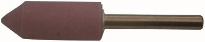 Corp abraziv cilindric cu vârf 16 × 40 mm, coadă 6 mm, granulație 80