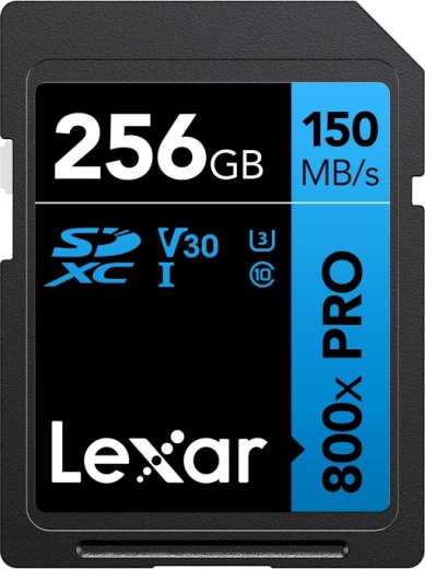 Card de memorie Lexar Professional 800x Pro SDXC 256 GB
