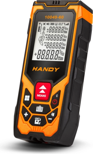 Telemetru laser Handy Tools cu rază de acțiune de 60 m