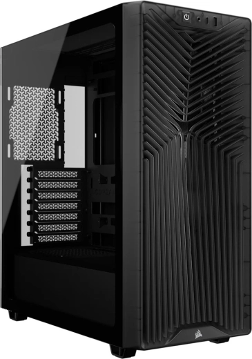 Carcasă PC 3200D RS mid-tower cu panou lateral fumuriu