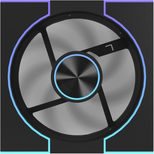Ventilator DarkFlash DM8 LINE negru