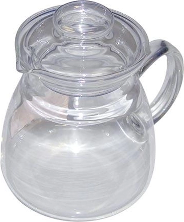 Cană de ceai din sticlă Jana 0,6 l