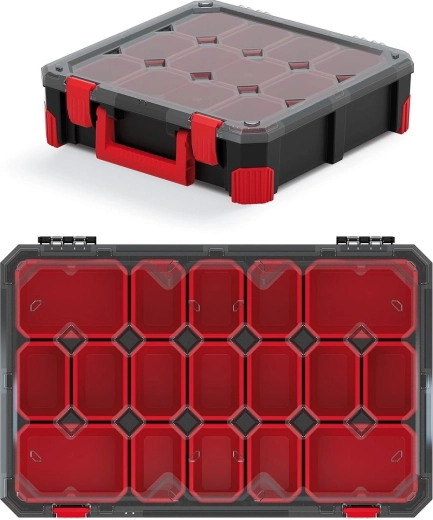 Organizator Titan cu 15 cutii detașabile