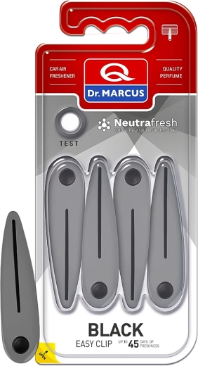Dr. Marcus Easy Clip Black odorizant pentru mașină