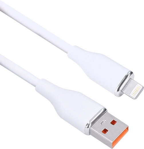 Solight cablu din silicon pentru încărcare și date USB-A la Lightning 1 m