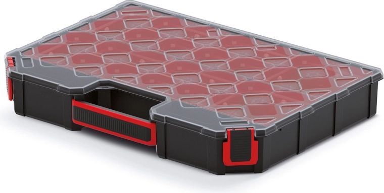 Organizator TAGER cu capac transparent 390 × 284 × 60 mm