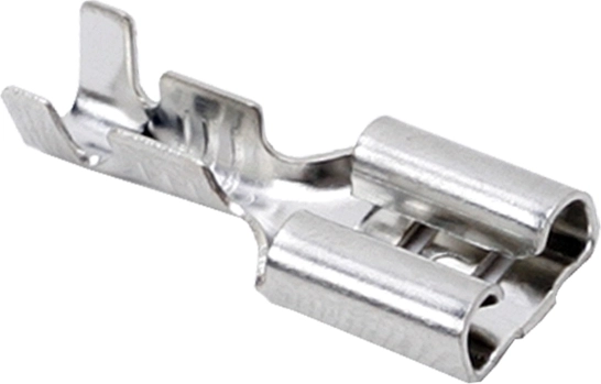 Manșon sertizabil cositorit pentru conector de 6,3 mm
