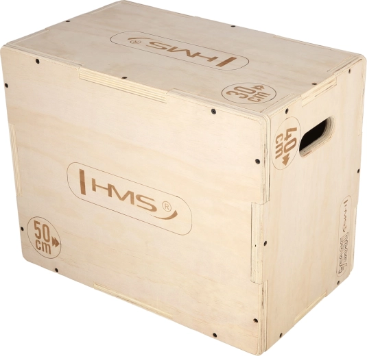 Box pliometric HMS DSC04 din placaj 50 × 40 × 30 cm