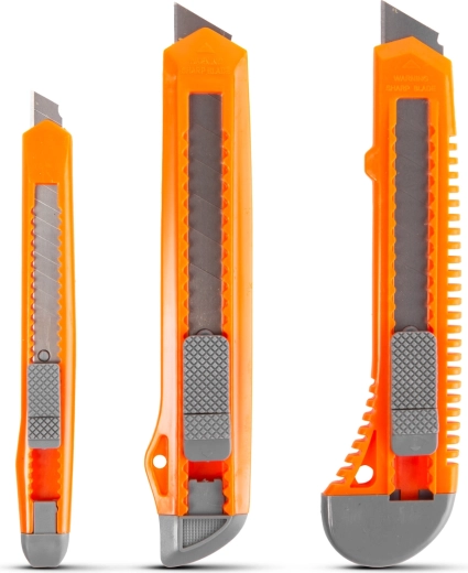Set de cuttere universale cu lamă detașabilă, 3 bucăți
