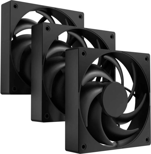 Fury SAI S12 PWM set 3 ventilatoare negru