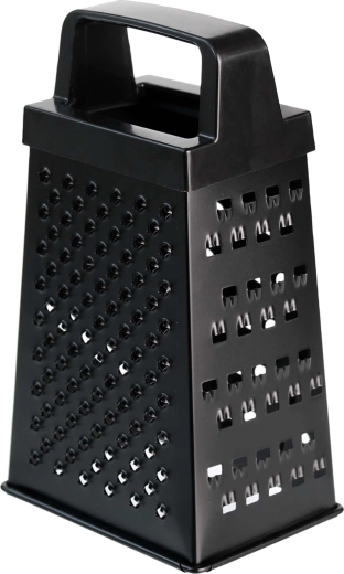 Răzătoare pătrată din inox TORO – neagră