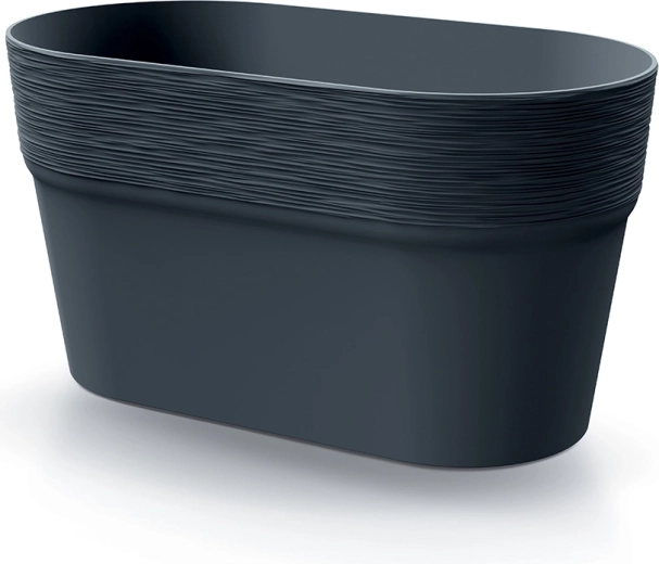 Jardinieră Furu antracit 27,5 cm