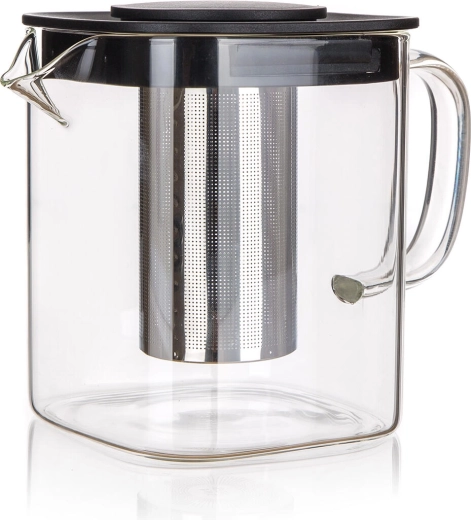 Cană din sticlă cu filtru KIRSTY 1,1 l