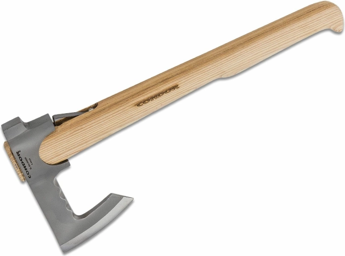 Topor de exterior Condor Travelhawk cu toc din piele