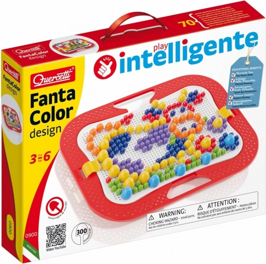 Quercetti FantaColor Design 300 buc MIX