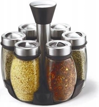 Set de recipiente pentru condimente BANQUET Barril 6 buc 120 ml