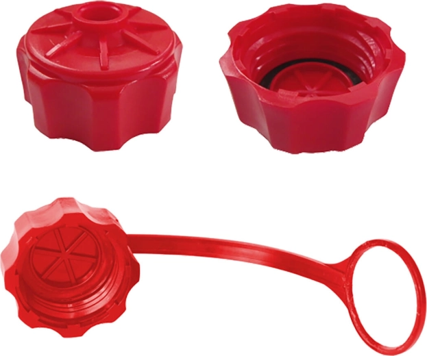 Capac pentru canistră din plastic pentru carburanți, cu garnitură