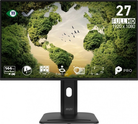 MSI PRO MP275PGN Monitor curbat 27" FHD 144 Hz negru