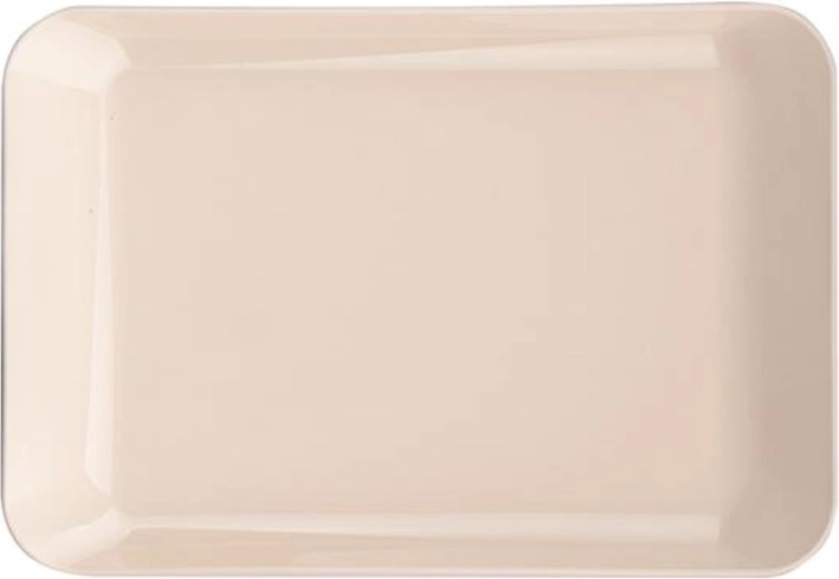 Tavă de servire din plastic 19 × 13 cm – mix de culori
