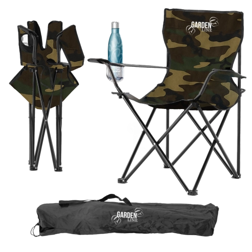 Scaun pliabil pentru camping și pescuit moro 50 × 50 × 80 cm