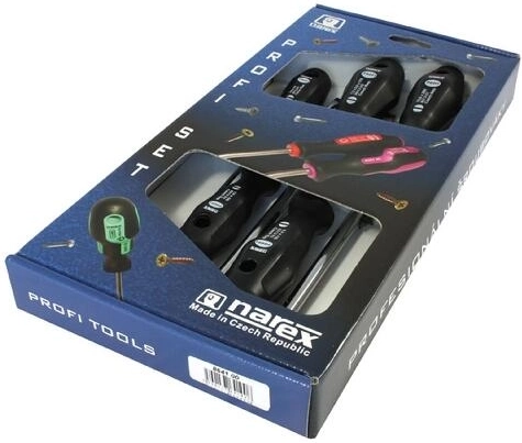 Set de șurubelnițe plate PROFI, 5 piese