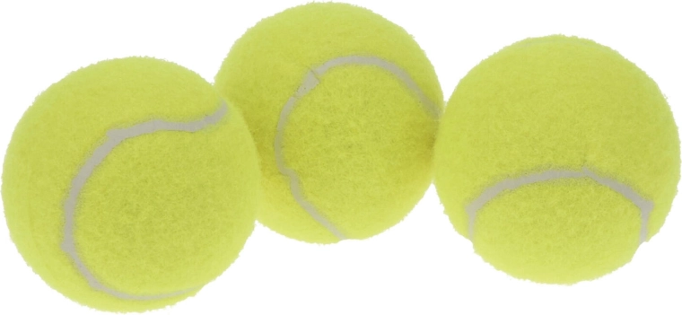 Jucărie pentru câini, mingi de tenis 6 cm, mix de culori (3 buc)