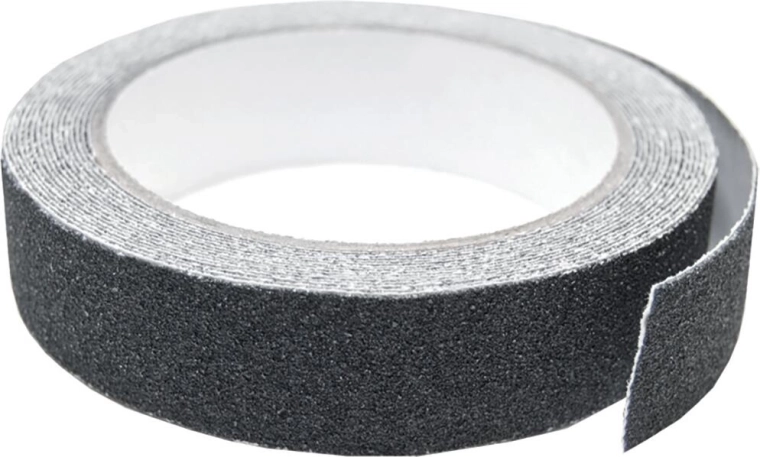 Bandă antiderapantă 25 mm × 5 m neagră