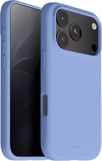 Husă magnetică Crong Color Cover Magnetic MagSafe pentru iPhone 18 Pro Max / 17 Pro Max, albastră