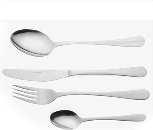 Set de tacâmuri din inox HOTEL, 24 piese