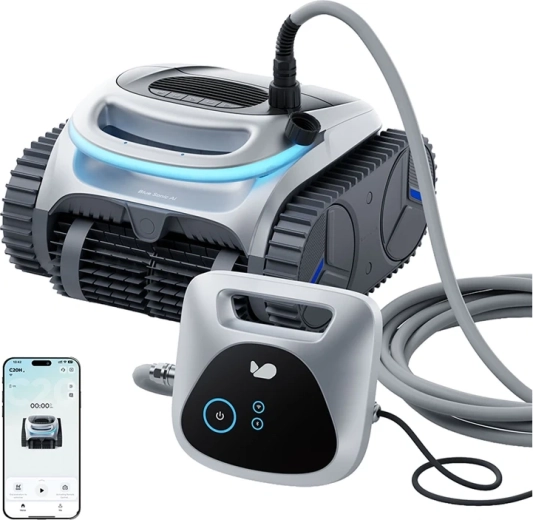 Robot de curățare pentru piscină hibrid Bublue BuHybrid L6