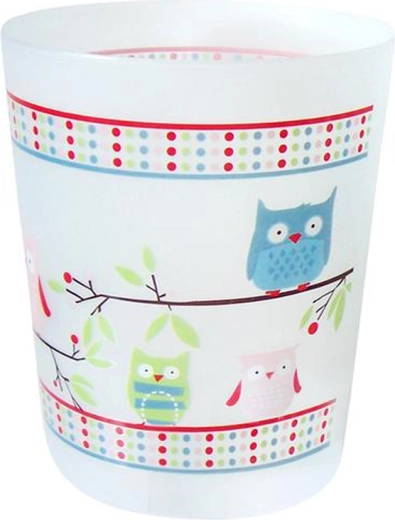 Coș de baie cu motiv bufniță TORO 20 × 24 cm