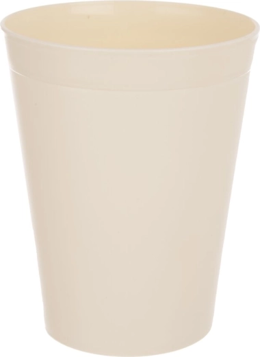 Pahar din plastic Sandy 0,3 l, culoare crem