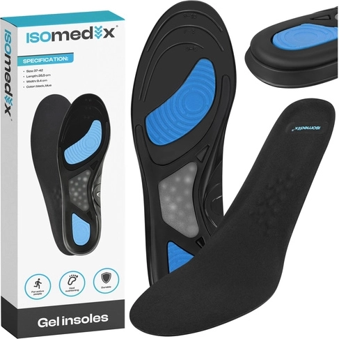 Branțuri gel amortizante pentru pantofi Isomedix 37–42